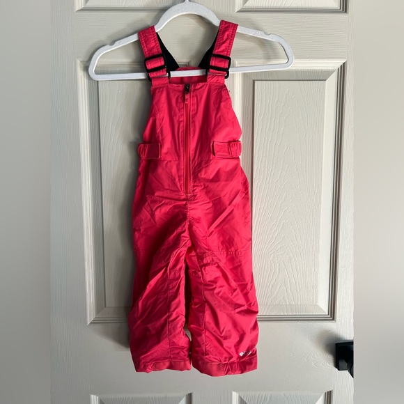 Columbia Kids Snow Bib Overalls 2T Pink - Picture 1 of 7